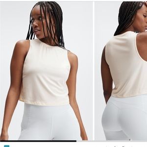 NWT Fabletics Egret Dry-Flex Muscle Tank